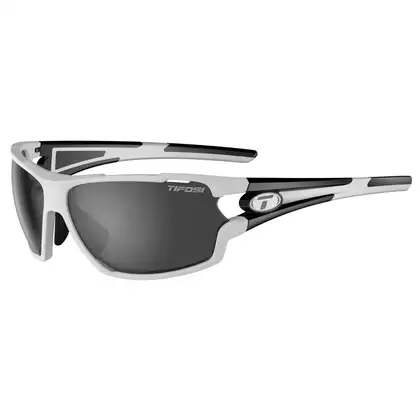 Okulary TIFOSI AMOK white black (3szkła 15,4% Smoke, 41,4% AC Red, 95,6% Clear)  TFI-1540104801