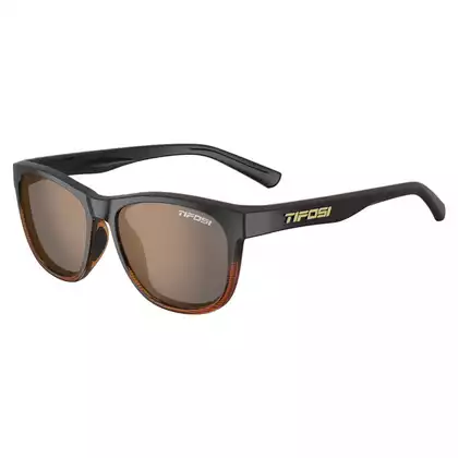 Okulary TIFOSI SWANK brown fade (1 szkło Brown 17,1% transmisja światła)  TFI-1500409471
