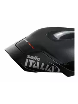 SELLE ITALIA sedlo jízdního kola Iron Evo Superflow HD (id match - universal) tvrdý Černá SIT-031A501IKC010
