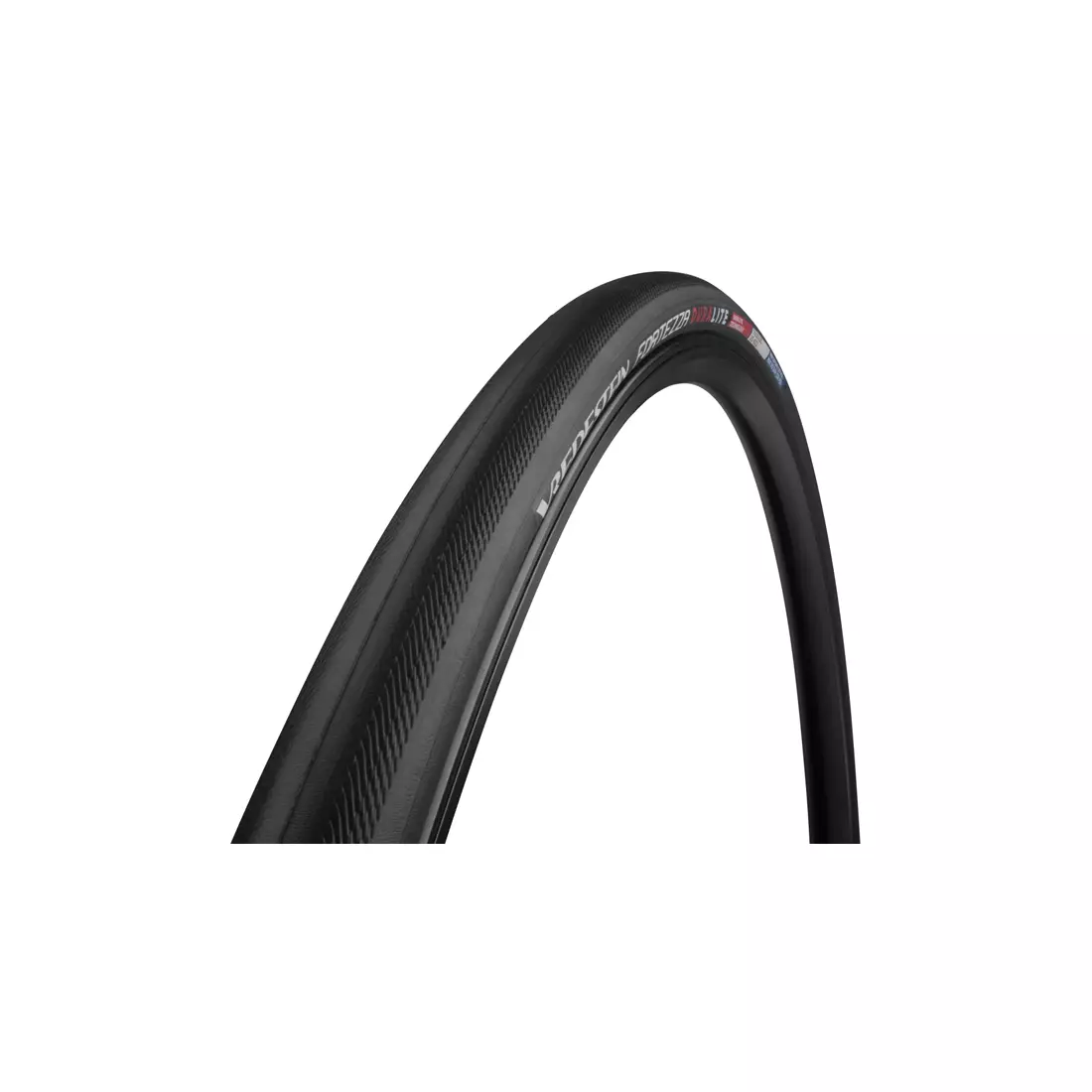 Silniční cyklistická pneumatika VREDESTEIN FORTEZZA DURALITE 700x25 (25-622) srolovací ponožka proti propíchnutí TPI150 195g Černá VRD-28549