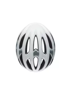 Silniční cyklistická přilba BELL FORMULA, matná bílá stříbrná