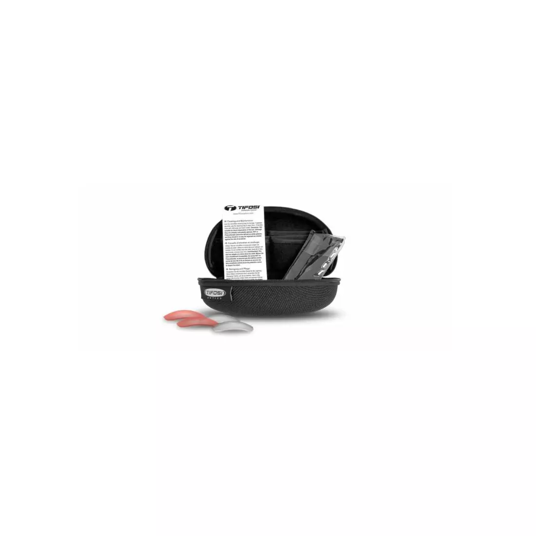 TIFOSI sportovní brýle s vyměnitelnými skly crit matte black (Smoke, AC Red, Clear) TFI-1340100101