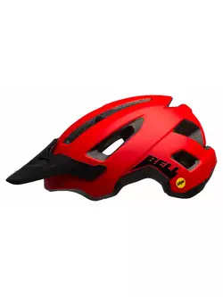 Cyklistická helma mtb BELL NOMAD INTEGRATED MIPS mate red black 