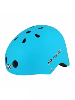 FORCE BMX Cyklistická helma, blue mat 