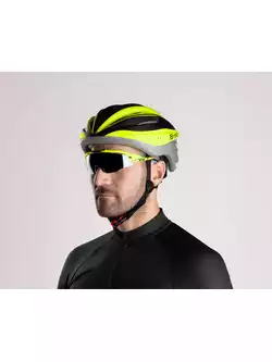 FORCE EVEREST cyklistické / sportovní brýle, žluto-modrá