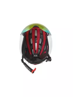 FORCE GLOBE Cyklistická helma white-black 