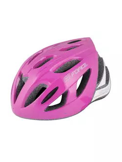FORCE dámská cyklistická přilba SWIFT, růžový 902902