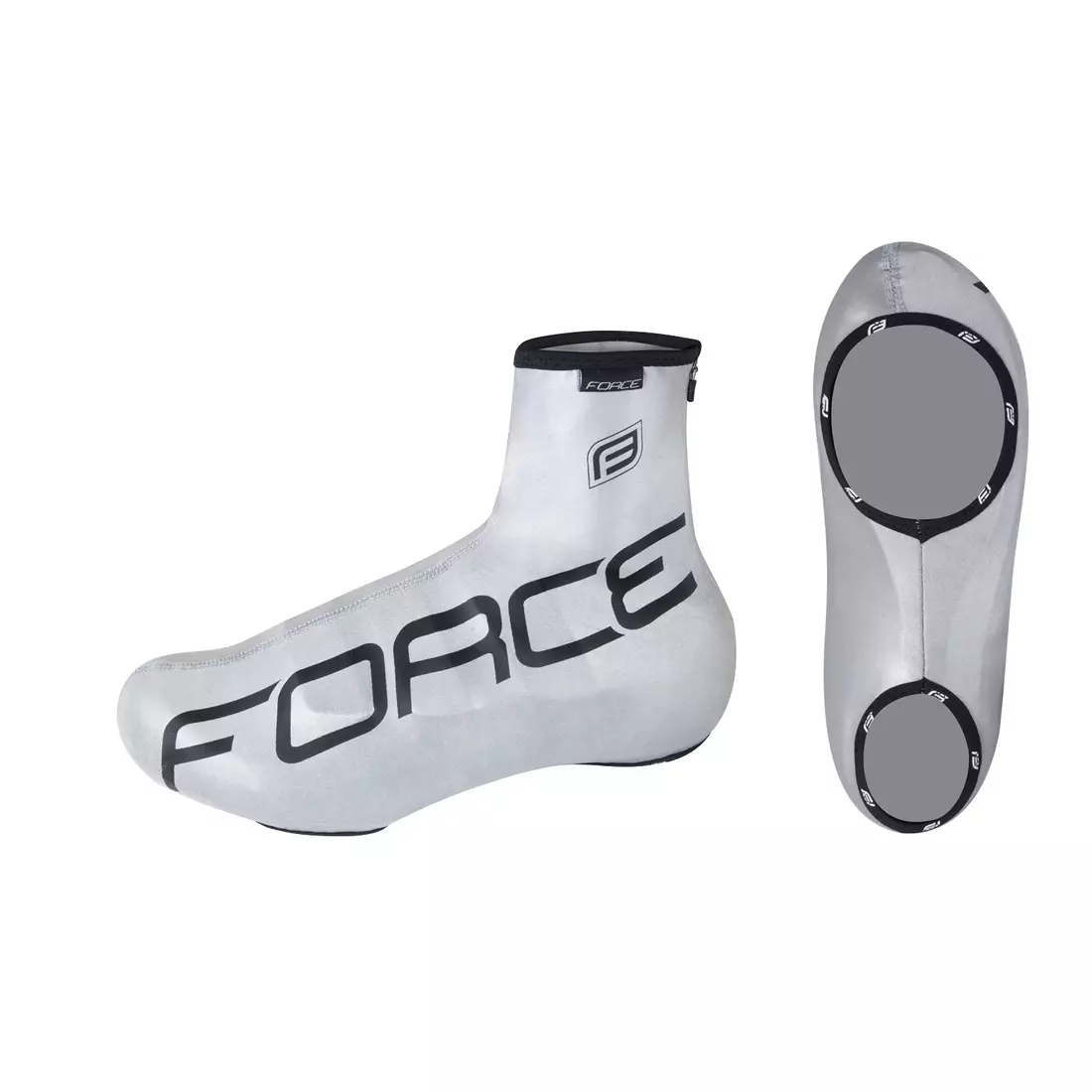 FORCE reflexní chrániče cyklistických bot flare 90602-XL
