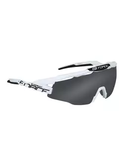 FORCE  sportovní brýle s vyměnitelnými skly everest bílá 91091