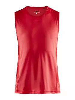 CRAFT ADV ESSENCE SL TEE M - pánské červené sportovní tričko bez rukávů 1908752-430000
