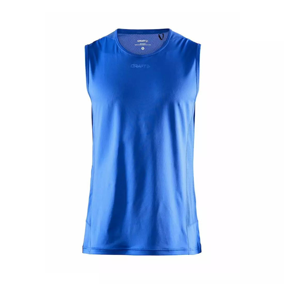CRAFT ADV ESSENCE SL TEE M - pánské modré sportovní tričko bez rukávů 1908752-360000