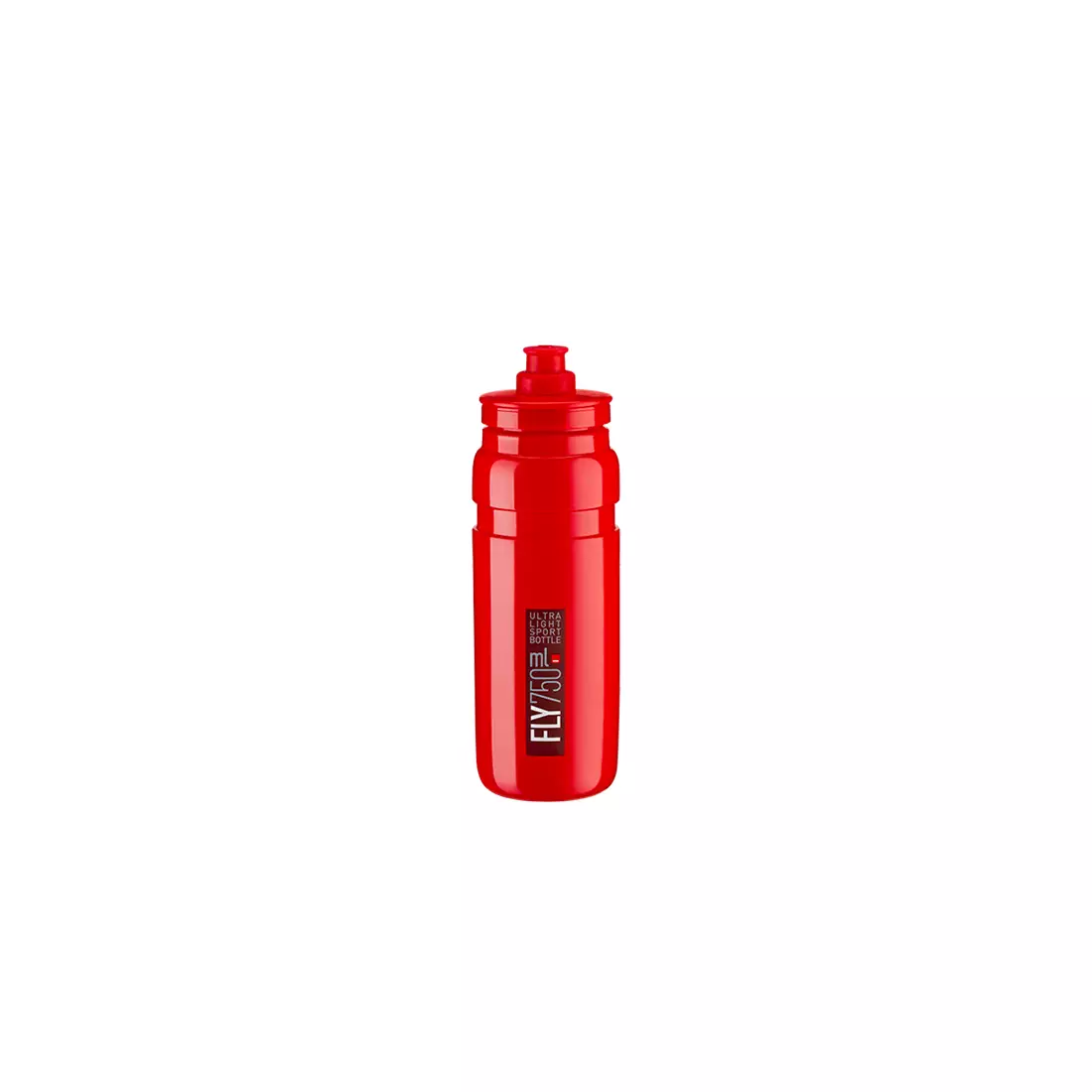 ELITE FLY Cyklistická láhev na vodu 750 ml, Červené