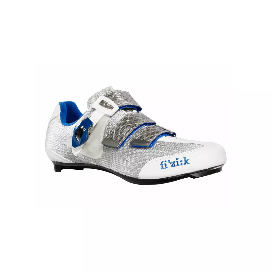 FIZIK R3 UOMO silniční cyklistická obuv bílá a modrá