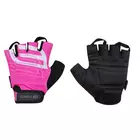 FORCE dámské cyklistické rukavice sport pink 905575-L