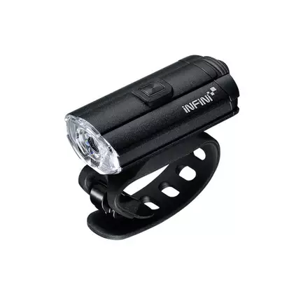 INFINI TRON 100 lumeny Black USB přední světlo na kolo I-280P-B