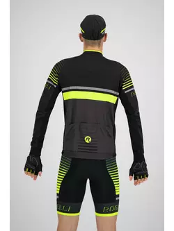 ROGELLI HERO 001.265 pánský cyklistický dres šedo-černý-fluor