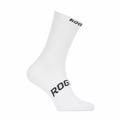 ROGELLI RCS-08 cyklistické ponožky 007.141 bílé