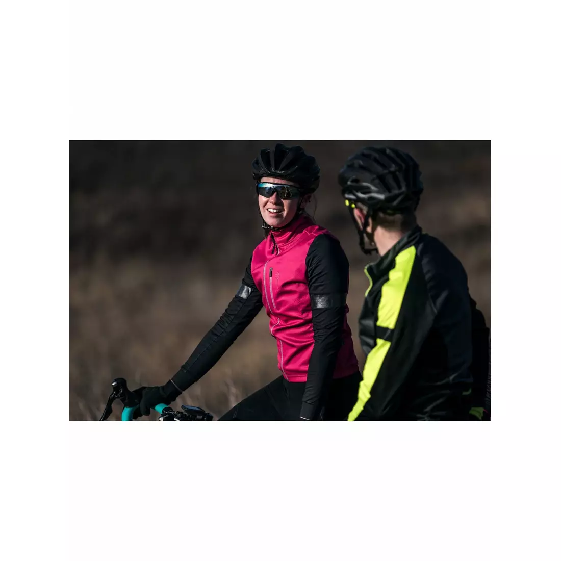 ROGELLI TRANSITION 010.315 Dámská růžová neizolovaná cyklistická bunda