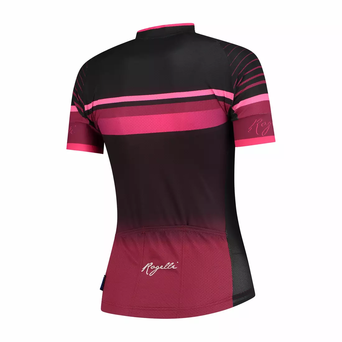 Rogelli Impress 010.161 dámský cyklistický dres Burgundsko / růžový
