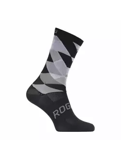 Rogelli SCALE RCS-14 cyklistické ponožky 007.151 bílo-černé