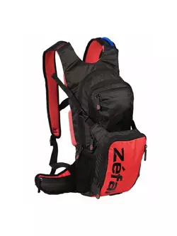 ZEFAL batoh na kolo s hydro enduro vodním vakem černo-červený ZF-7165