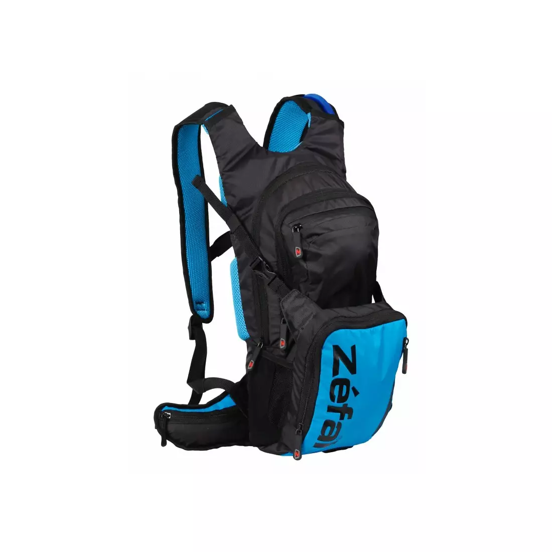 ZEFAL cyklistický batoh s hydro enduro vodním vakem černo-modrý ZF-7164