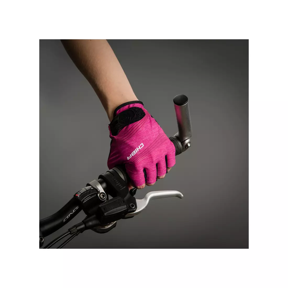 CHIBA dámské cyklistické rukavice lady super light růžový 3090220