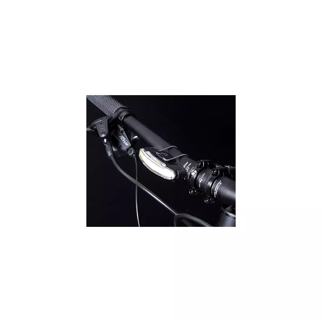 Přední světlo SPANNINGA ARCO XB 80  lumeny usb Černá (NEW) SNG-999174