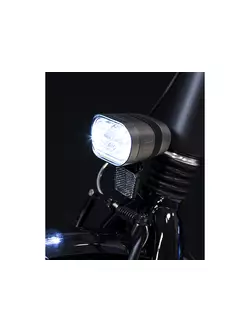 Přední světlo SPANNINGA AXENDO 60 XDAS DRL 60 luxów/300 lumenů pod dynamo SNG-H639018