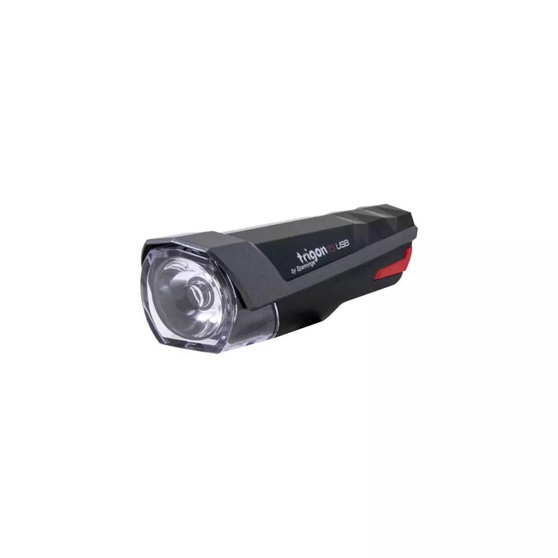 Přední světlo SPANNINGA TRIGON 15 luxów/80 lumeny USB Černá SNG-999154