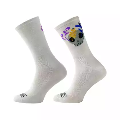 SUPPORTSPORT ponožky FLOWER SKULL 