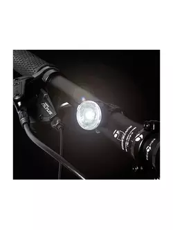 Sada lampy SPANNINGA DOT 10 lumenů baterie přední černá, DOT 10 lumenů baterie zadní černá (NEW) SNG-999173