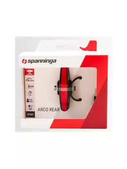 Zadní světlo SPANNINGA ARCO XB 30 lumeny USB (NEW) SNG-999175