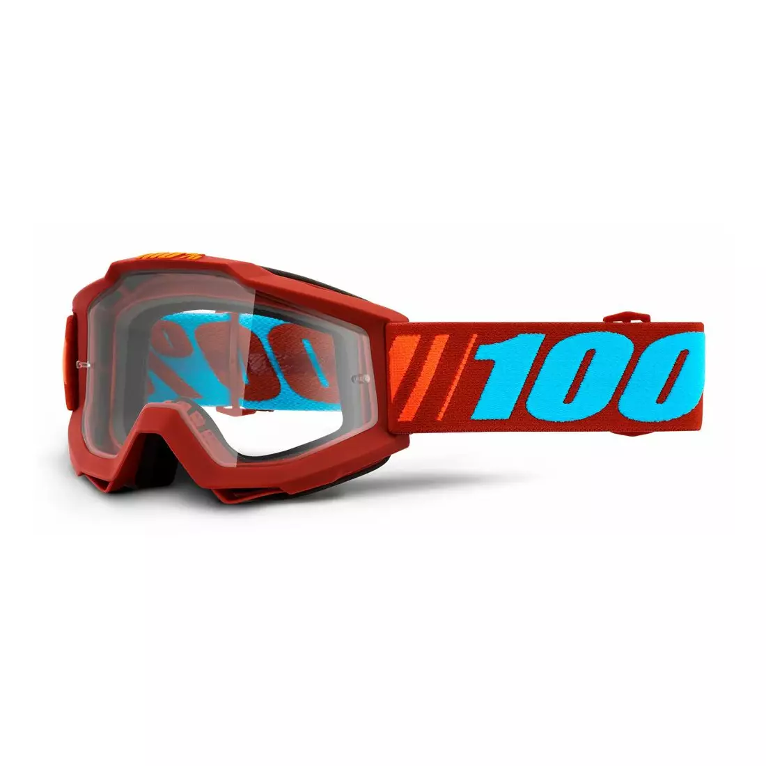 100% cyklistické brýle accuri dauphine (průhledné sklo Anti-Fog) STO-50200-346-02