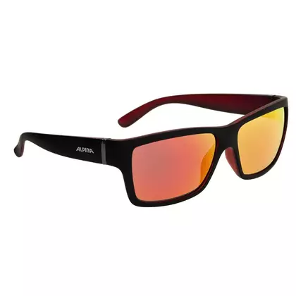 ALPINA sportovní brýle kacey black matt-red A8523334