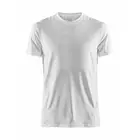 CRAFT ADV ESSENCE SS TEE M - pánské bílé sportovní tričko s krátkým rukávem 1908753-900000