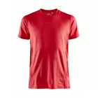 CRAFT ADV ESSENCE SS TEE M - pánské červené sportovní tričko s krátkým rukávem 1908753-430000
