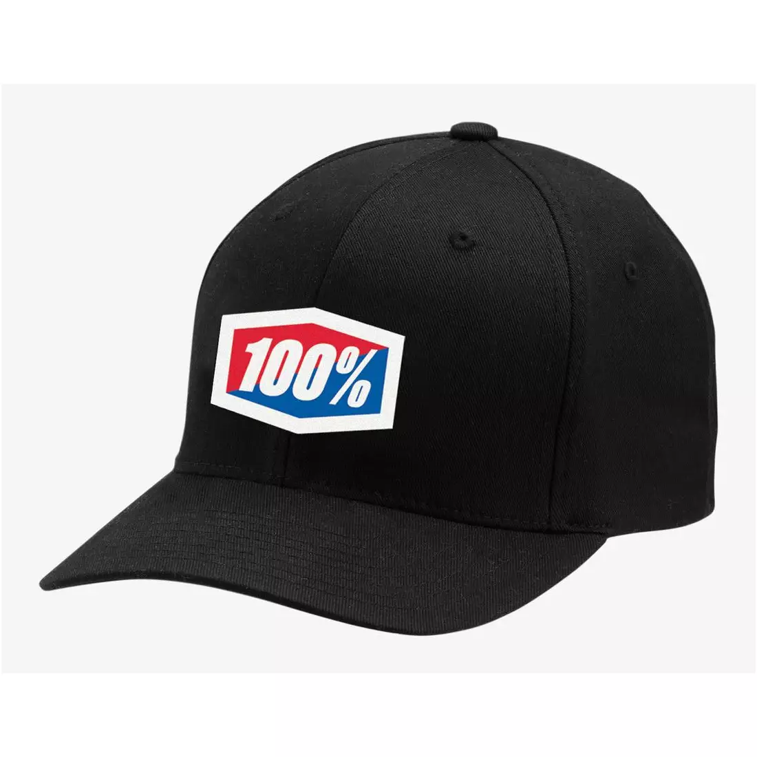 100% baseballová čepice official x-Fit  flexfit hat black STO-20037-001-17