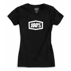 100% dámské tričko s krátkým rukávem, základní černé STO-28016-001-10