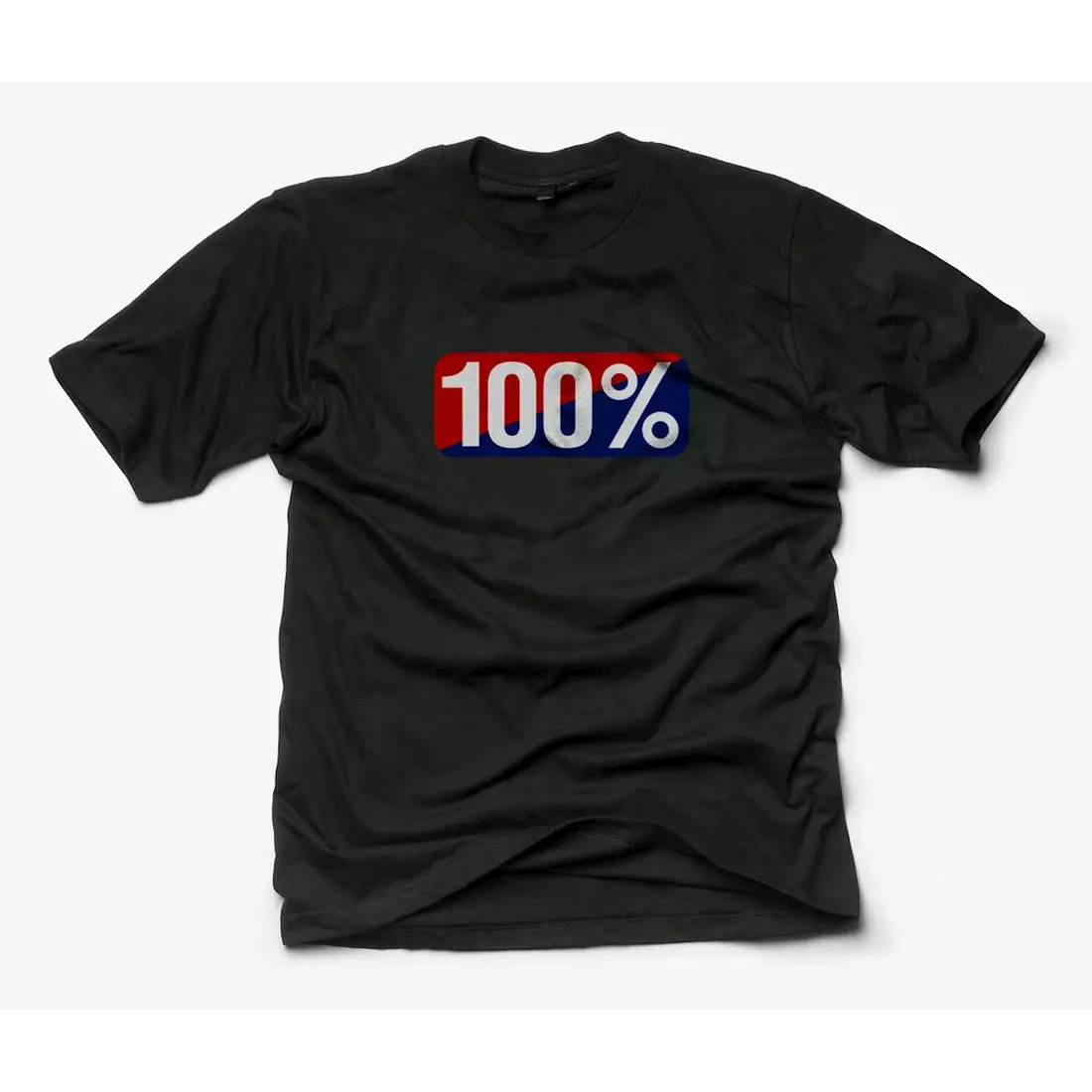 100% klasické černé pánské tričko s krátkým rukávem STO-32001-001-11