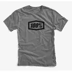100% pánské tričko s krátkým rukávem essential gunmetal heather STO-32016-025-10