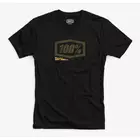 100% pánské tričko s krátkým rukávem, okultní černé STO-32096-001-11