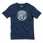 100% pánské tričko s krátkým rukávem sektor břidlicově modré STO-32108-182-13