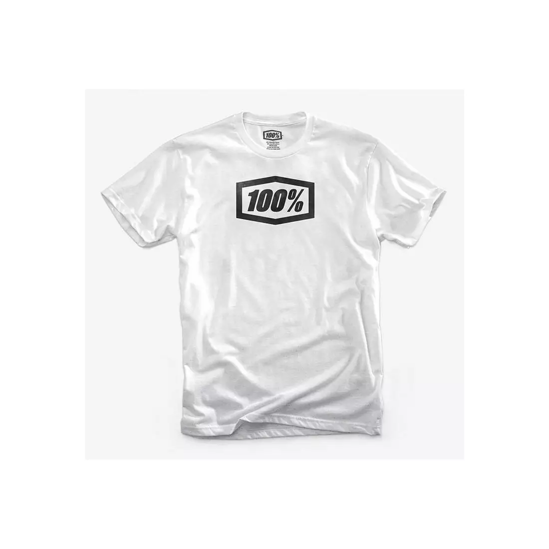 100% pánské tričko s krátkým rukávem základní bílé STO-32016-100-10