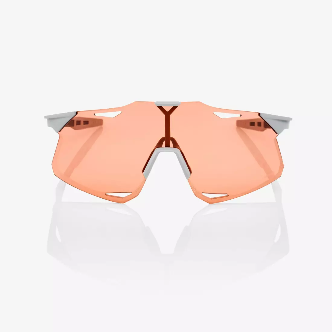 100% sportovní brýle hypercraft matte stone grey HiPER coral lens + clear lens STO-61039-394-79