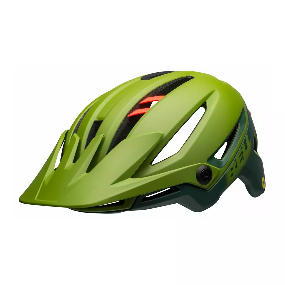 BELL cyklistická helma mtb SIXER INTEGRATED MIPS, matte gloss green infrared 