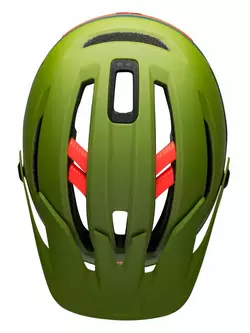 BELL cyklistická helma mtb SIXER INTEGRATED MIPS, matte gloss green infrared 