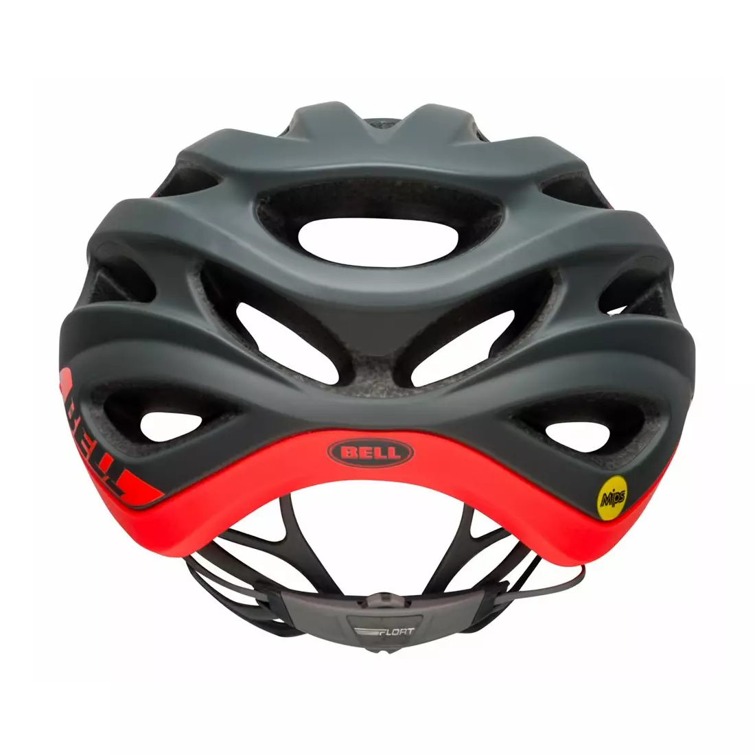 BELL cyklistická helma mtb drifter matte gloss gray infrared BEL-7116384