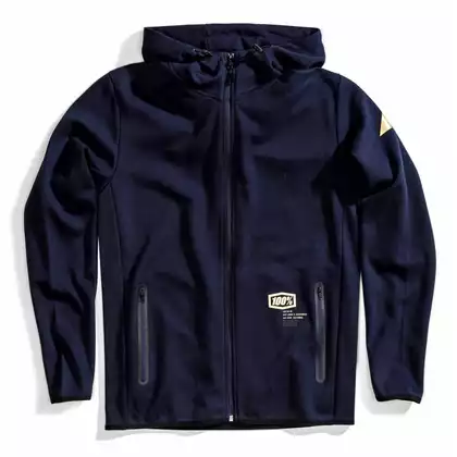 Bluza męska 100% VICEROY Hooded Zip Tech Fleece Navy roz. S (NEW) STO-37002-015-10