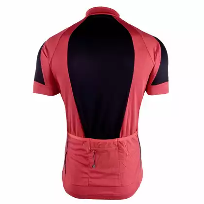 DEKO WHITE červeno-černý cyklistický dres